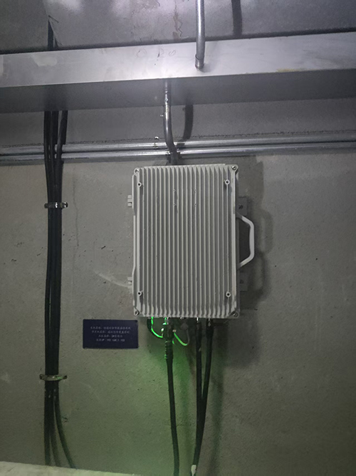  渝水电力管廊覆盖漏缆方式案例